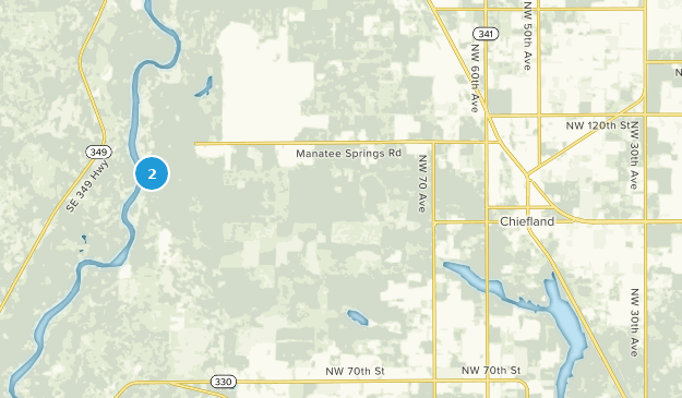 Chiefland, Florida Map