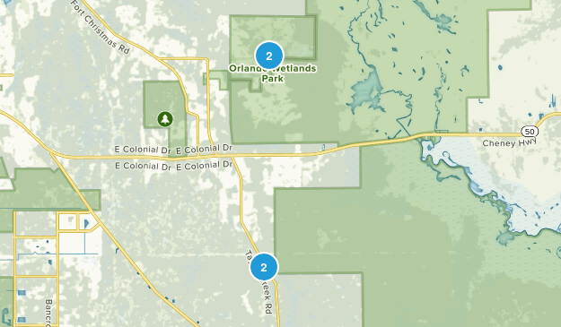 Christmas, Florida Map