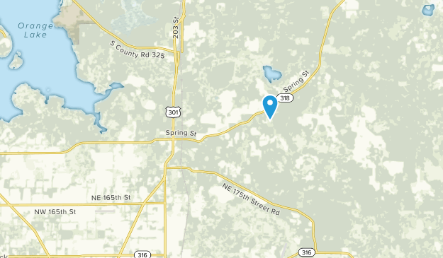 Citra, Floride Map