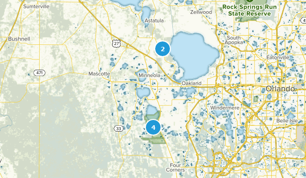 Clermont, Floride Map