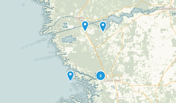 Crystal River, Florida Map