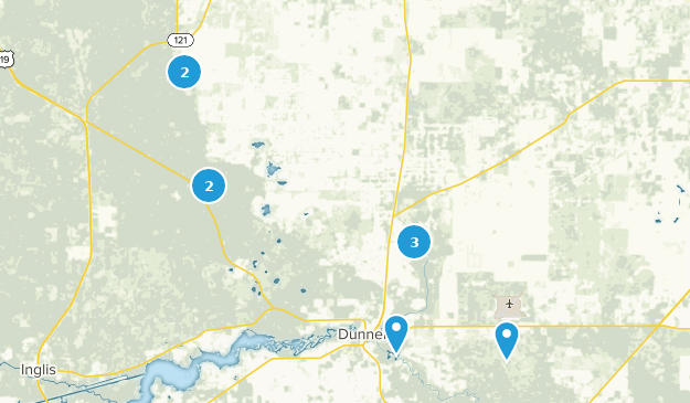 Dunnellon, Floride Map