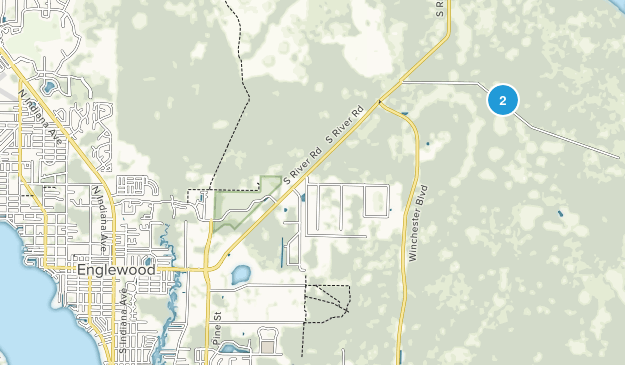 Englewood, Florida Map
