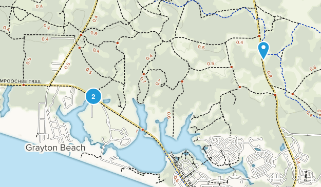 Best Trails Near Grayton Beach Florida Alltrails Grayton Beach Florida Map
