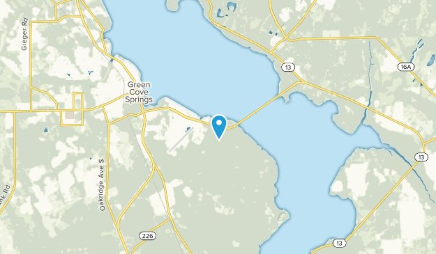Green Cove Springs, Florida Map