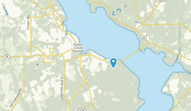 Green Cove Springs, Floride Map