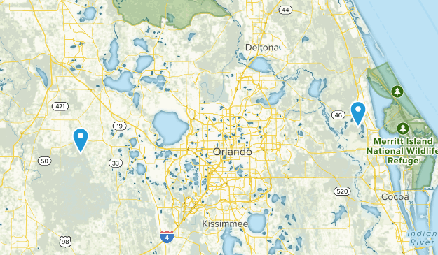 Groveland, Florida Map