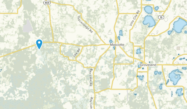 Groveland, Florida Map