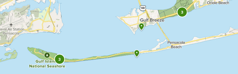 location of gulf breeze florida