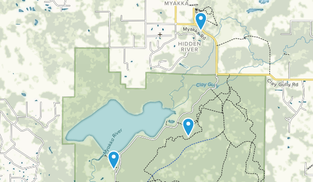 Hidden River, Florida Map