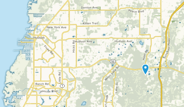 Hudson, Florida Map