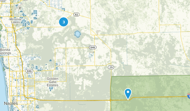 Immokalee, Florida Map