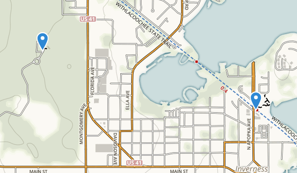Inverness, Florida Map