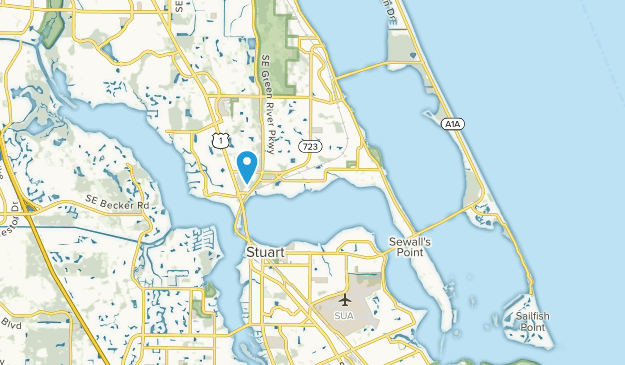 Jensen Beach, Florida Map