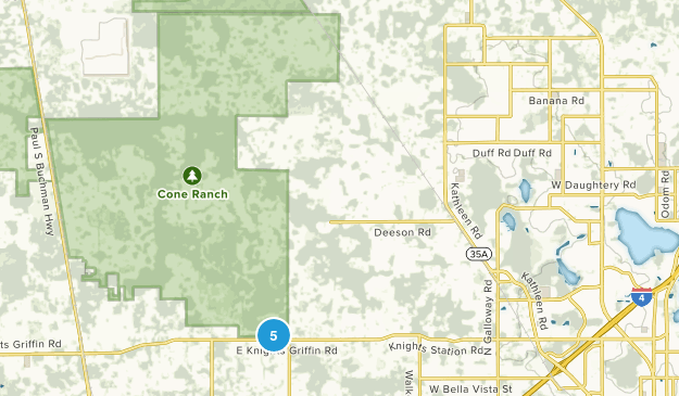 Kathleen, Florida Map