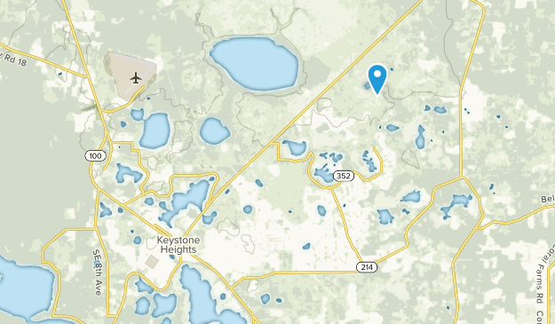 Keystone Heights, Florida Map