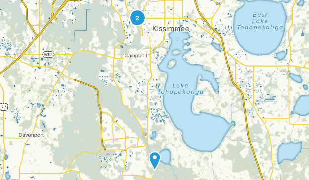 Kissimmee, Florida Map