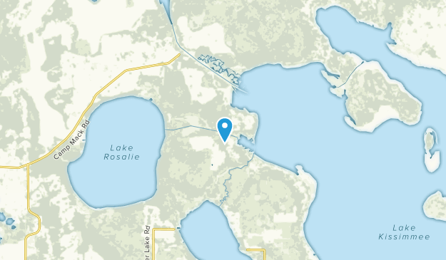 Kissimmee River Mobile Home Park, Florida Map