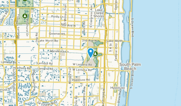 Lake Worth, Florida Map