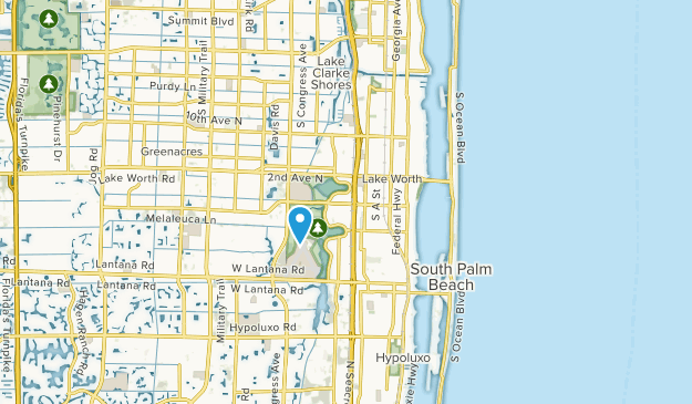 Lake Worth, Florida Map