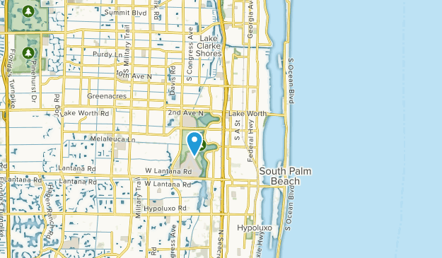 Lake Worth, Floride Map