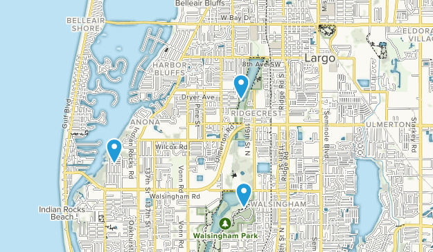 Largo, Florida Map