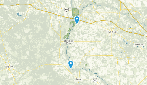 Live Oak, Florida Map