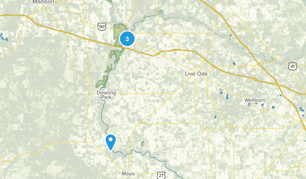 Live Oak, Florida Map