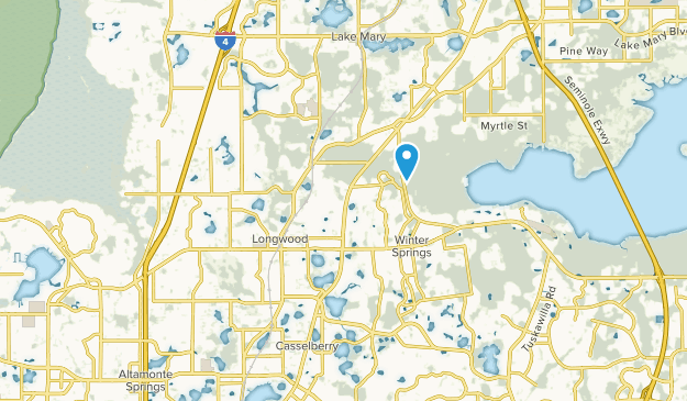 Longwood, Florida Map