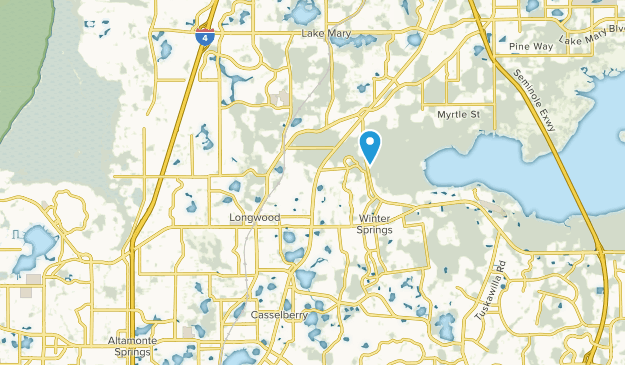 Longwood, Floride Map