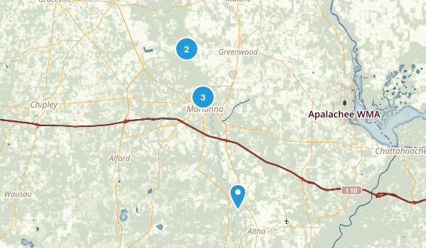 Marianna, Florida Map