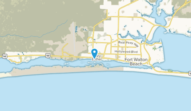 Mary Esther, Floride Map
