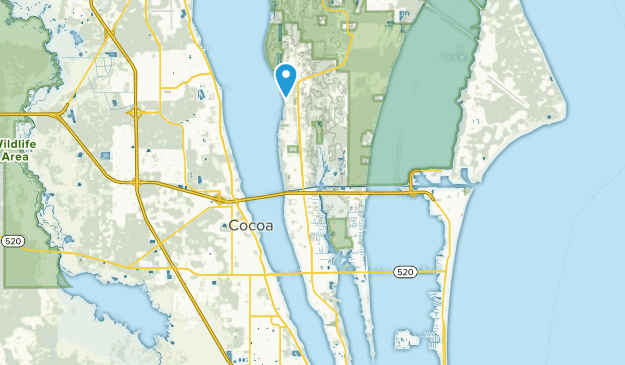 Merritt Island, Florida Map