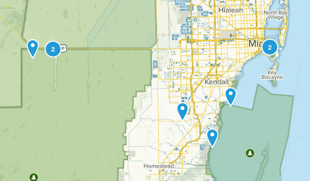 Miami, Florida Map