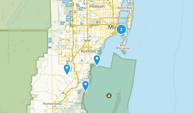 Miami, Florida Map