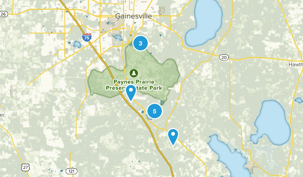 Micanopy, Florida Map