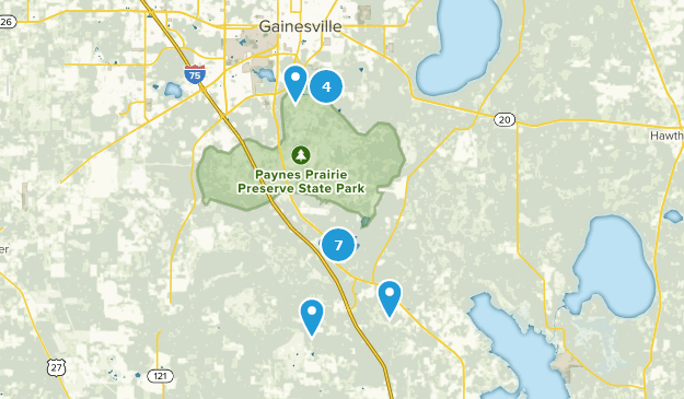 Micanopy, Floride Map