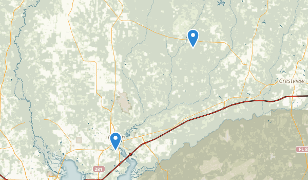 Milton, Florida Map