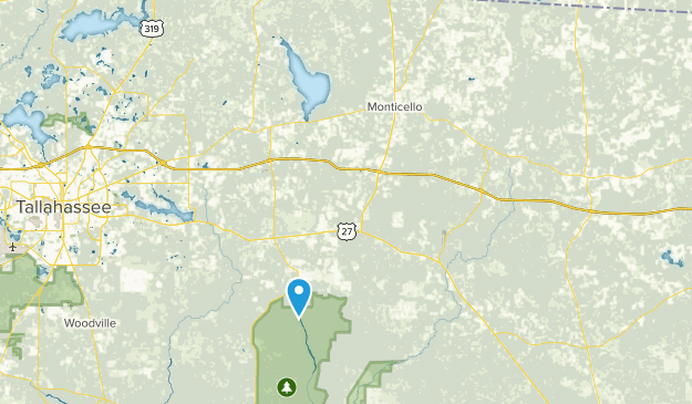 Monticello, Floride Map