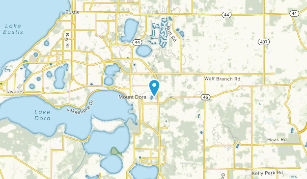 Mt Dora, Florida Map