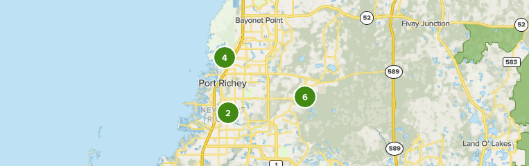 New Port Richey Map Best Trails In New Port Richey | Alltrails