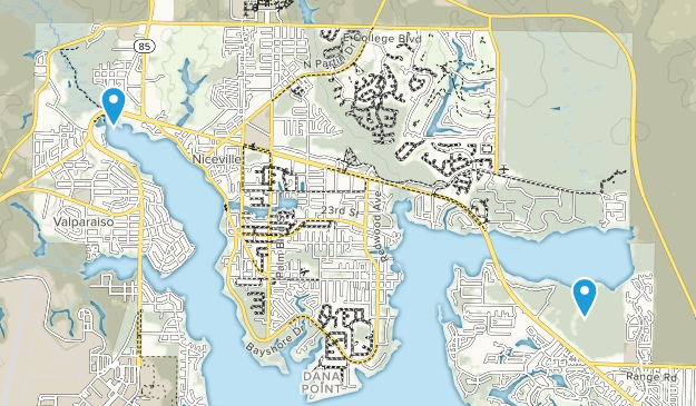 Niceville, Florida Map