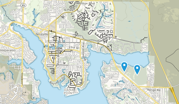 Niceville, Floride Map