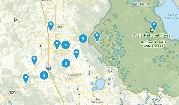 Ocala, Florida Map