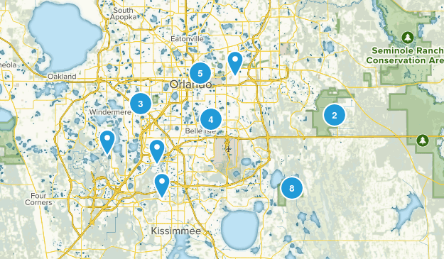 Orlando, Florida Map