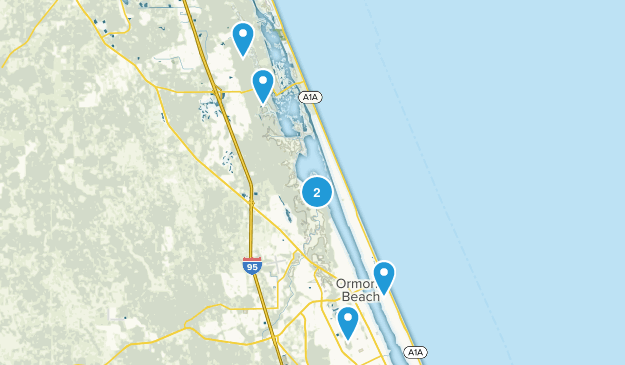 Ormond Beach, Florida Map