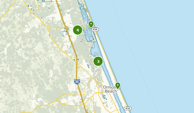 Ormond Beach, Florida Map