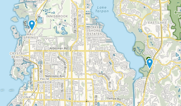 Palm Harbor, Floride Map