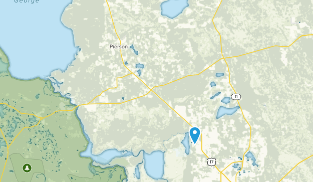 Pierson, Floride Map
