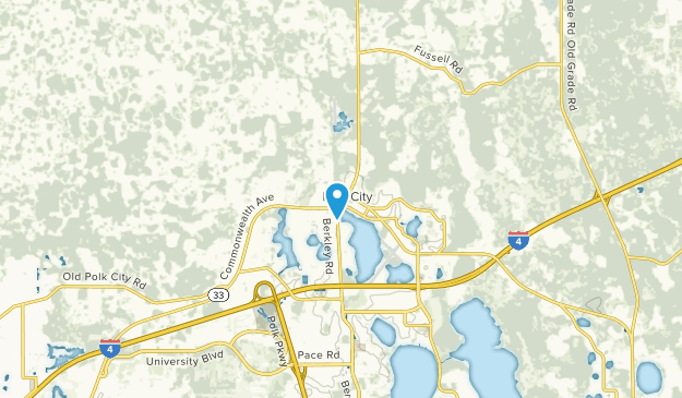 Polk City, Floride Map